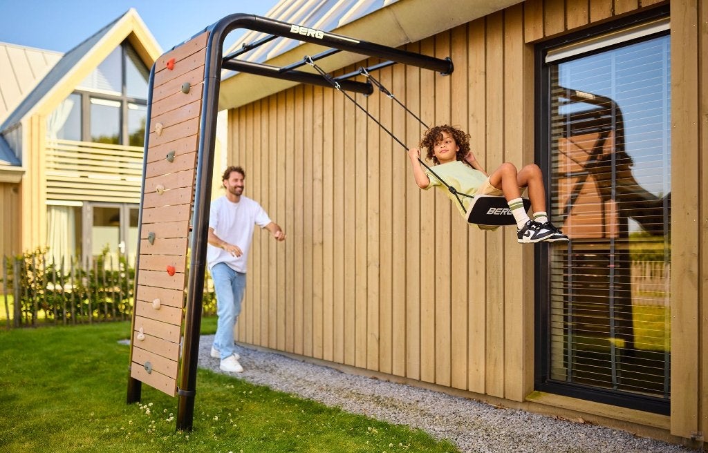 Berg Playbase Wall, compact formaat voor bijna iedere tuin!!, ., Nieuw, Ophalen of Verzenden, .