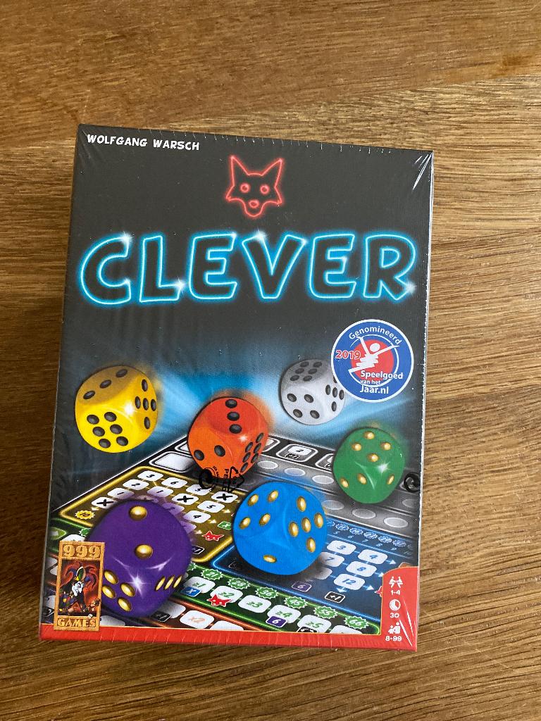 Spel Clever nieuw in plastic, Ophalen, Nieuw