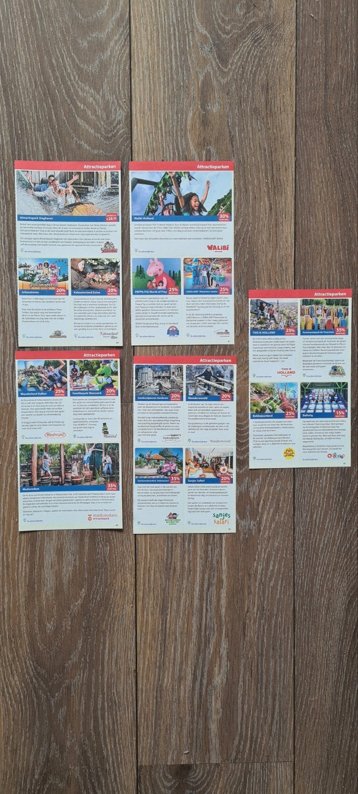verschillende postcodeloterij voordeelbonnen voor kortingen, Drie personen of meer, Kortingskaart