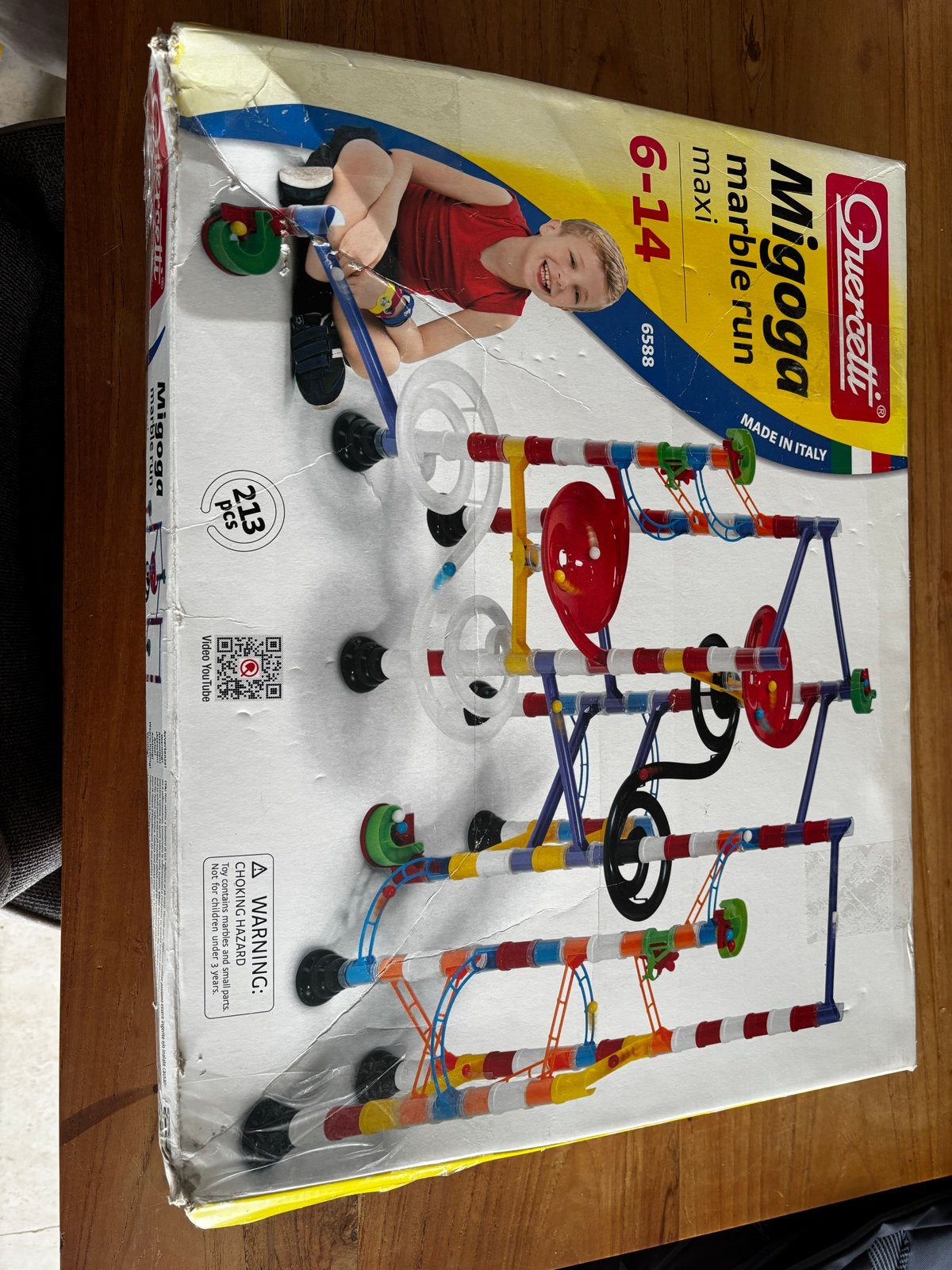 Quercetti Migoga Maxi Marble Run - Compleet (mist knikkers), Ophalen of Verzenden, Gebruikt, Jongen of Meisje