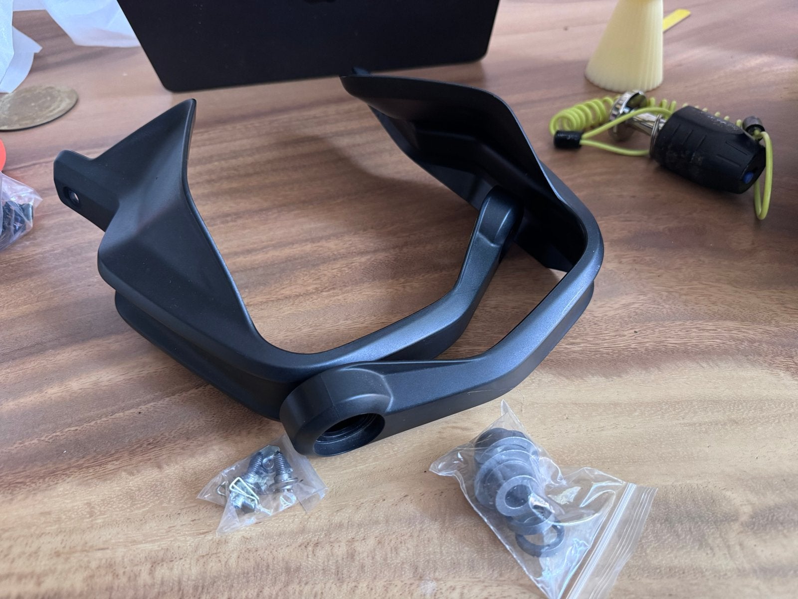 Originele BMW R1250GS/F850GS handkappen met bevestiging, Ophalen of Verzenden, Gebruikt