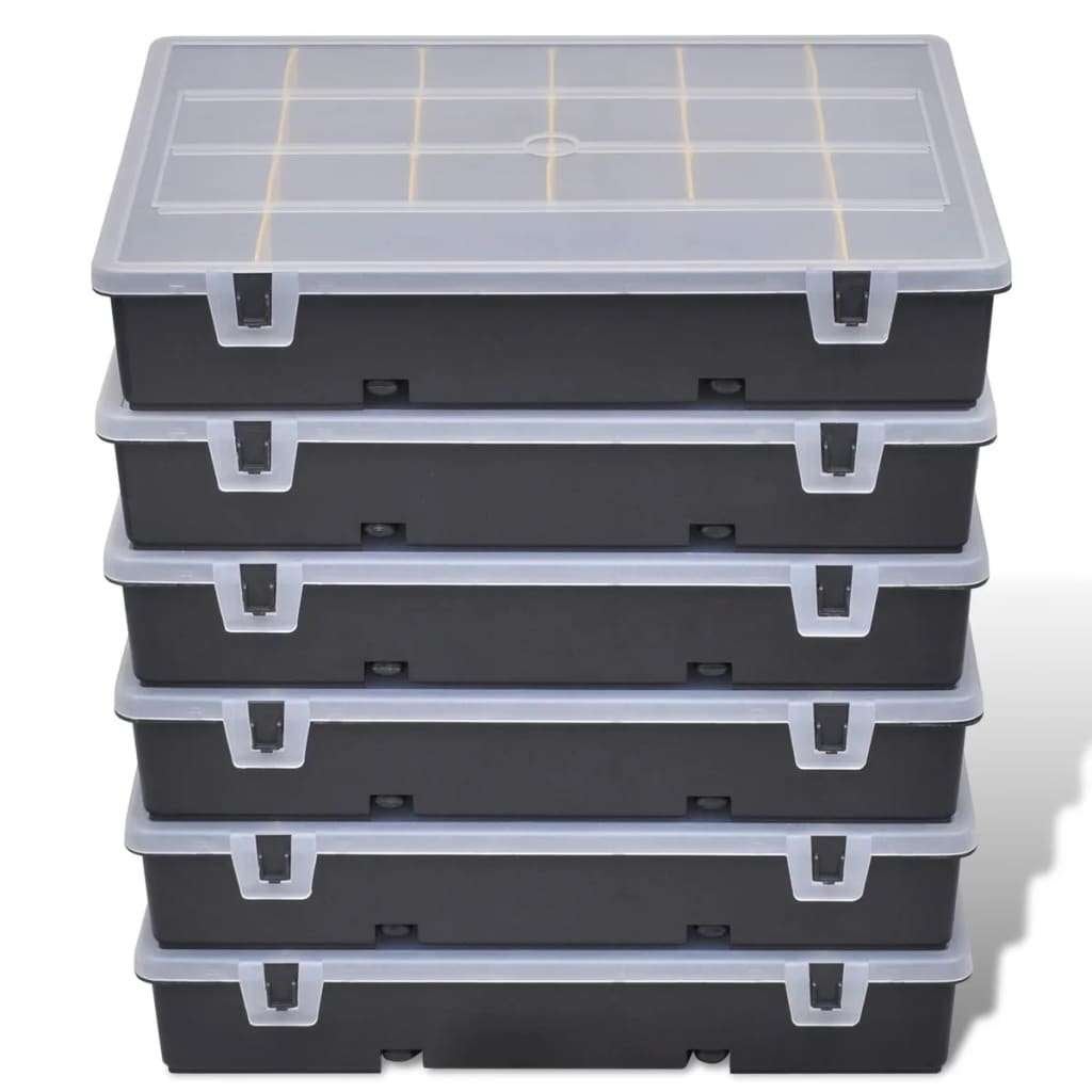 6x Opbergdoos schroeven spijkers sorteerdozen GRATIS BEZORGD, Verzenden, Nieuw, Nvt, Nvt