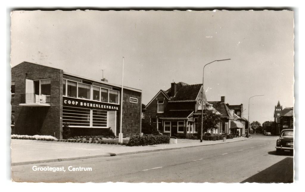 Grootegast, Centrum, Verzenden, 1960 tot 1980, Gelopen, Groningen
