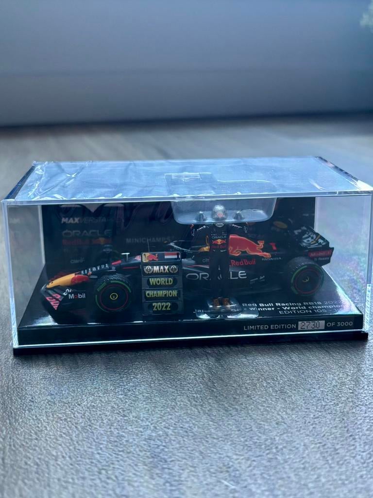 Max Verstappen world champion 2022, Ophalen of Verzenden, Nieuw, Formule 1