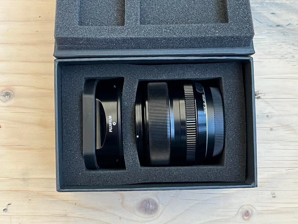 Fujifilm XF 18mm f/2 R, Ophalen of Verzenden, Zo goed als nieuw, Groothoeklens
