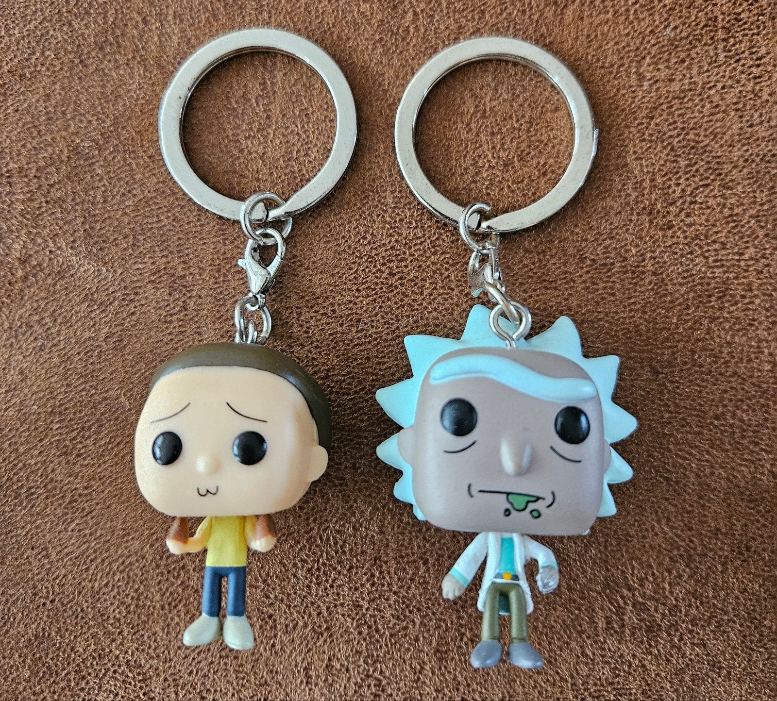 SLEUTELHANGER VAN RICK EN MORTY, Verzamelen, Sleutelhangers, Ophalen of Verzenden, Nieuw, Knuffel of Figuurtje