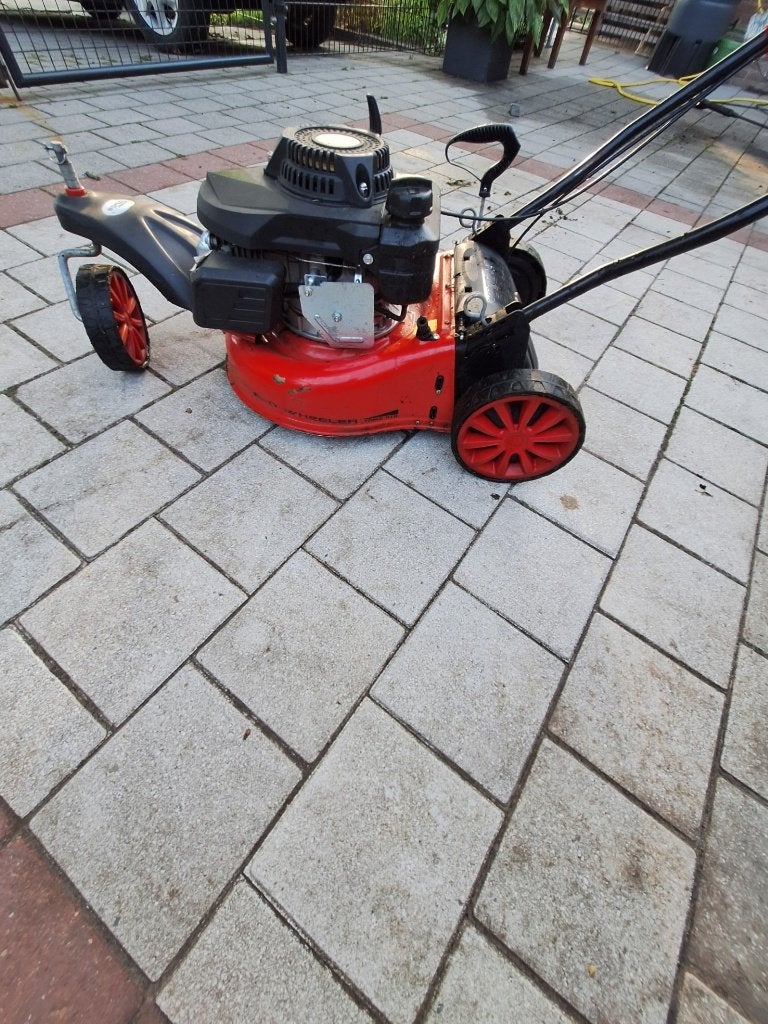 benzine grasmaaier, Tuin en Terras, Ophalen, Cirkelmaaier, Gebruikt, 40 t/m 49 cm