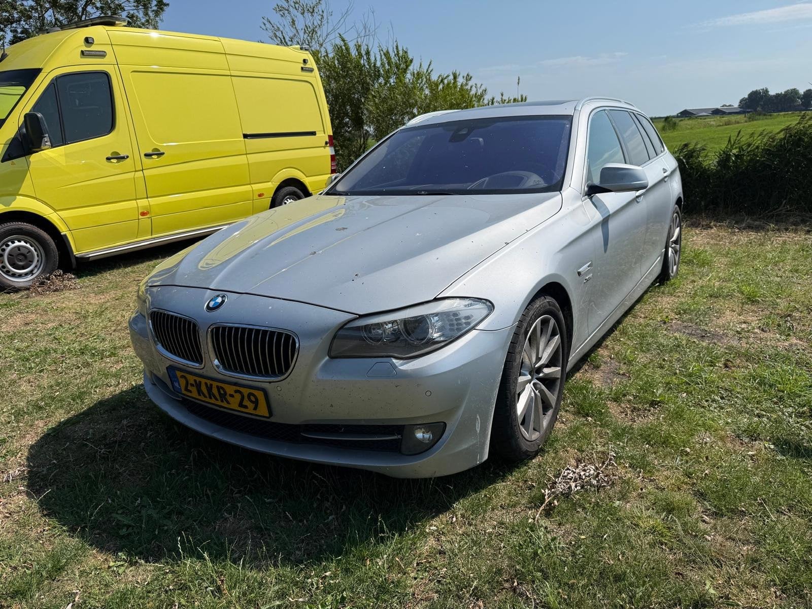 BMW 5-serie Touring V E R W A C H T! 530xd High Executive, Auto's, BMW, Automaat, Euro 5, Gebruikt, 2993 cc