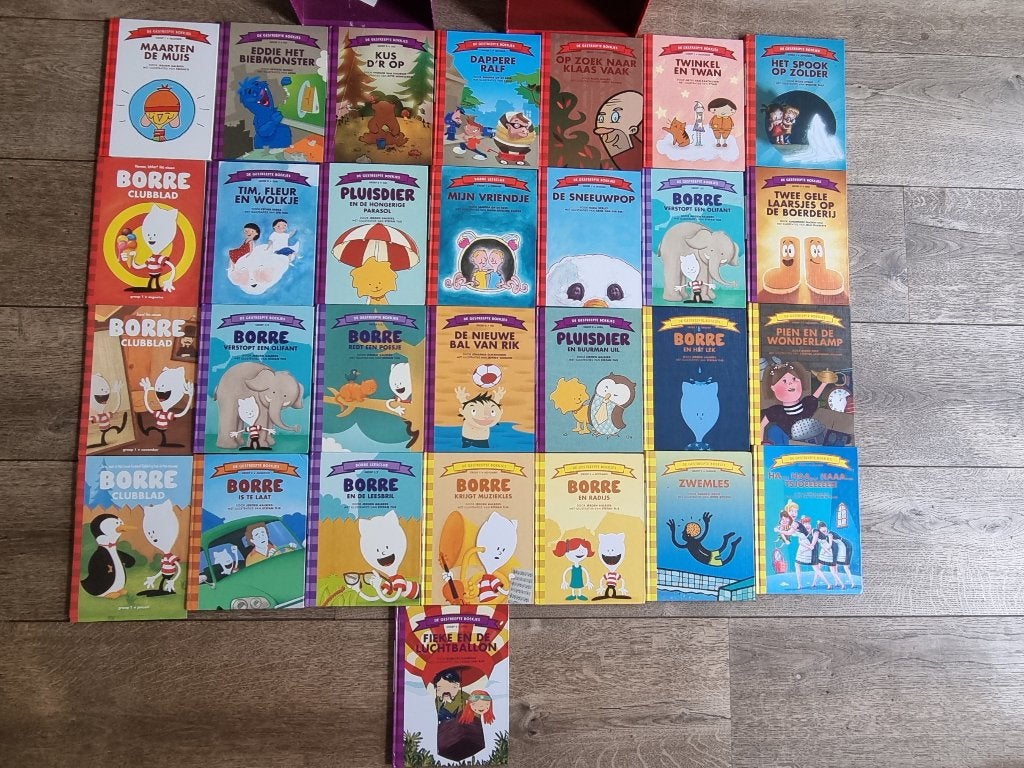 Borre boekjes, 26 stuks, groep 1-3, Boeken, 5 of 6 jaar, Fictie algemeen, Jongen of Meisje, Ophalen of Verzenden