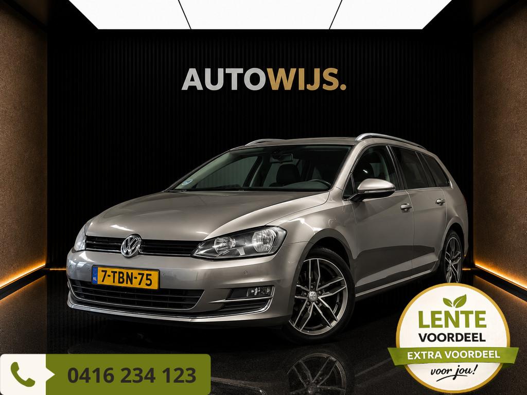 Volkswagen Golf Variant 1.2 TSI Highline|PANO|AUT|PDC|LM-VEL, Auto's, Volkswagen, Euro 5, Gebruikt, Zwart, 4 cilinders