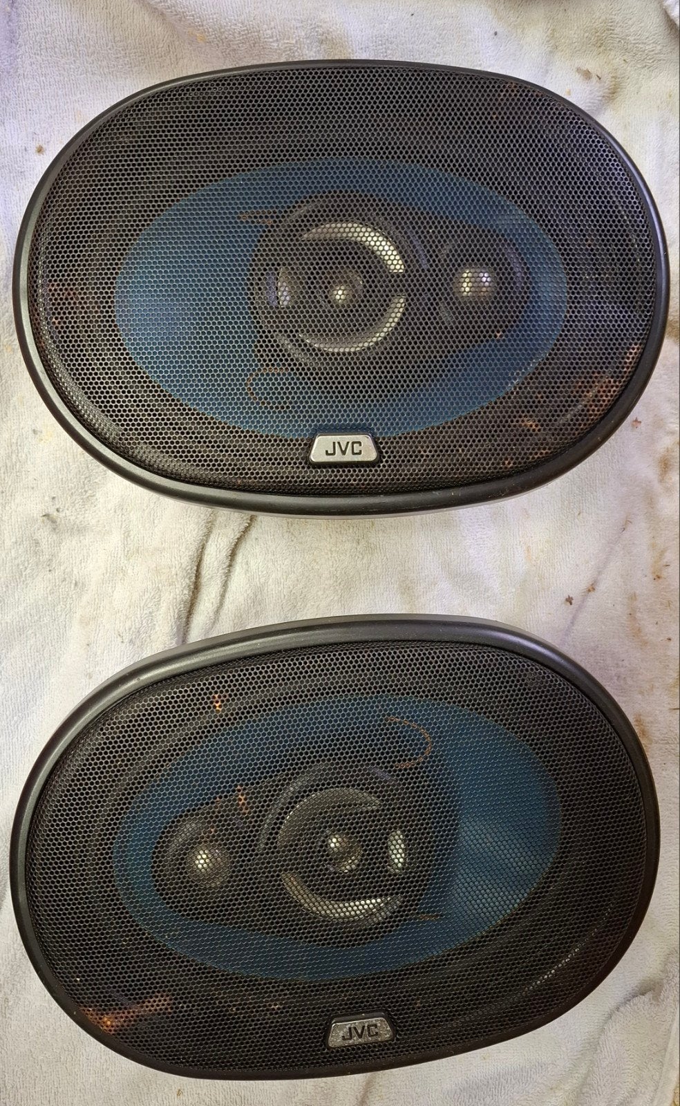 JVC 120W auto speakers, Auto diversen, Ophalen of Verzenden, Gebruikt