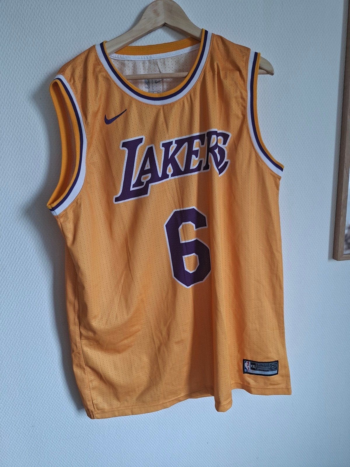 Nike NBA Los Angeles Lakers LeBron James #6 Jersey XXL, Verzenden