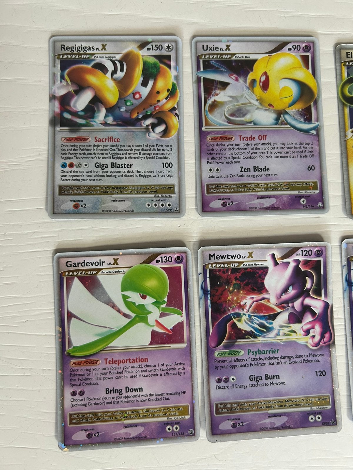 Pokémon LV.X Lot 9x + Gyarados Delta Species Vintage, Ophalen of Verzenden, Meerdere kaarten