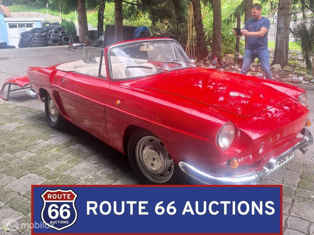 Renault Caravelle | 1963 | Route 66 Auctions, Auto's, Oldtimers, Overige carrosserieën, Renault, Zwart, Bedrijf