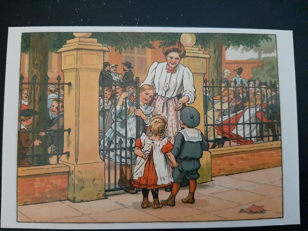 Ot en Sien, nostalgische afbeelding, ongelopen, 3 stuks., Verzenden, 1960 tot 1980, Ongelopen