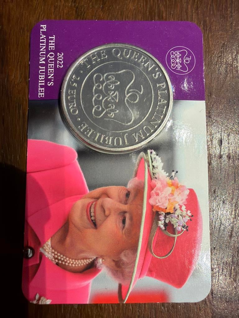 Malta 5 Euro The Queen's Platinum Jubilee 2022, Ophalen of Verzenden, Malta, 5 euro, Losse munt