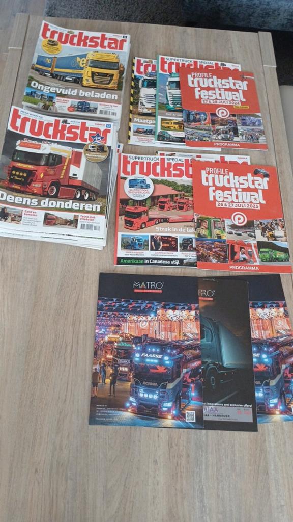 Truckstar Jaargangen 2024 & 2025 + Specials, Ophalen of Verzenden, Gelezen, Overige typen