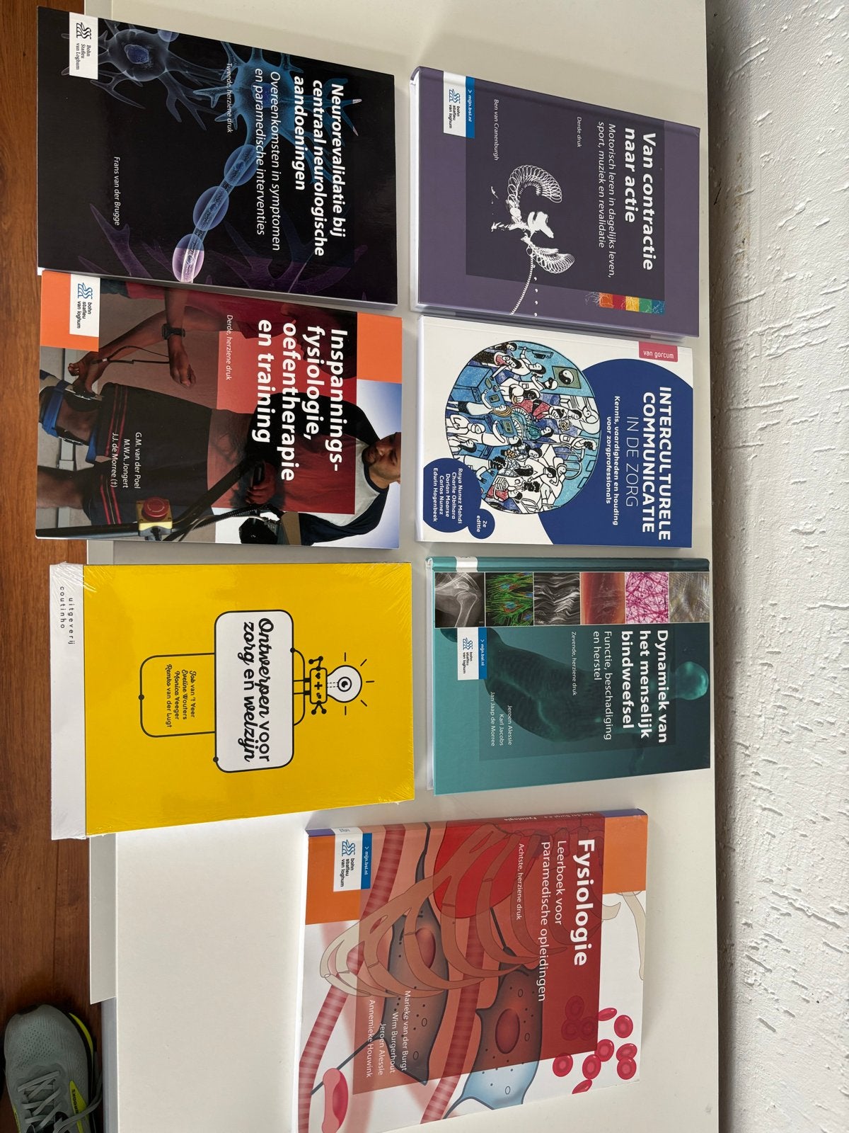 Diverse studieboeken HBO/WO: Fysiologie, Communicatie, Zorg, Ophalen of Verzenden, Gamma, Gelezen, HBO