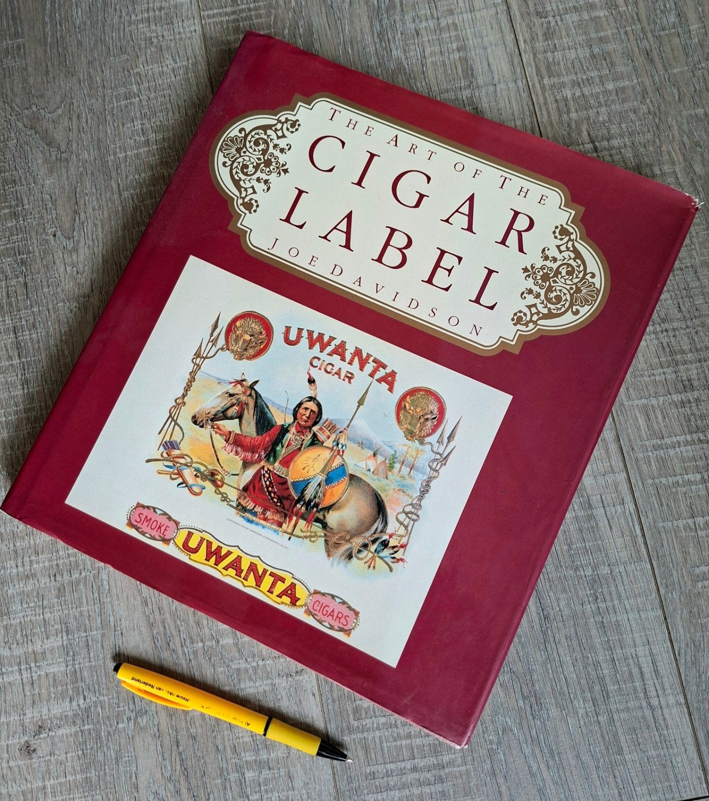 BOEK - SIGAREN ETIKETTEN, Ophalen of Verzenden, Gebruikt, Sigarenbandjes