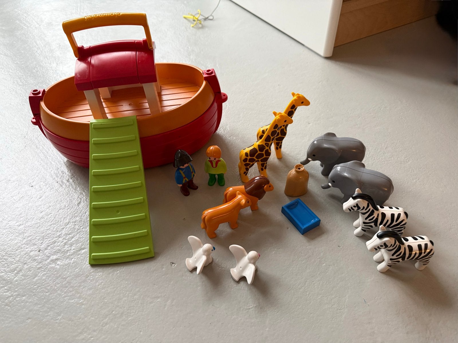 Playmobil 1.2.3 Ark van Noach - Compleet speelgoed, Kinderen en Baby's, Complete set, 1.2.3, Ophalen of Verzenden, Zo goed als nieuw