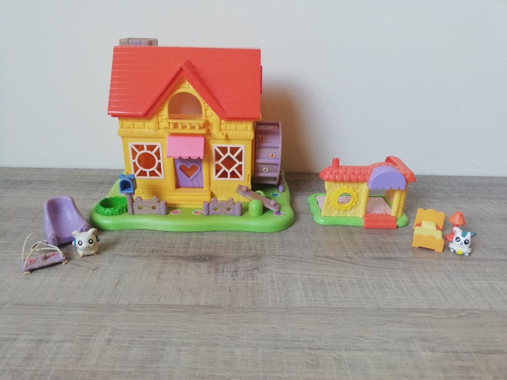 Hamtaro huis en slaapkamer, Ophalen of Verzenden, Gebruikt