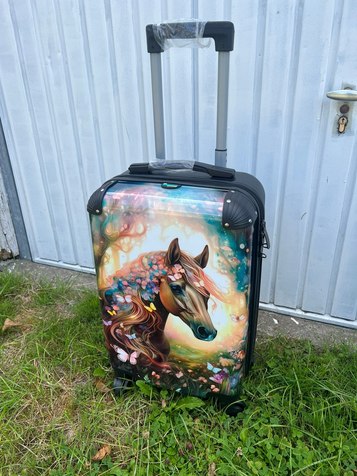 Koffer / handbagage paard €20,- showmodel, Ophalen, 50 tot 60 cm, Hard kunststof, Zo goed als nieuw