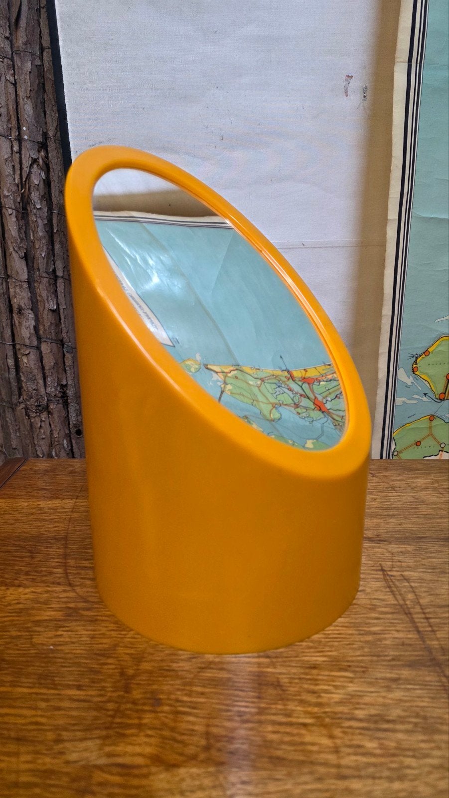 vintage ikea make up spiegel pop art jaren '70, Ophalen, Huis en Inrichting