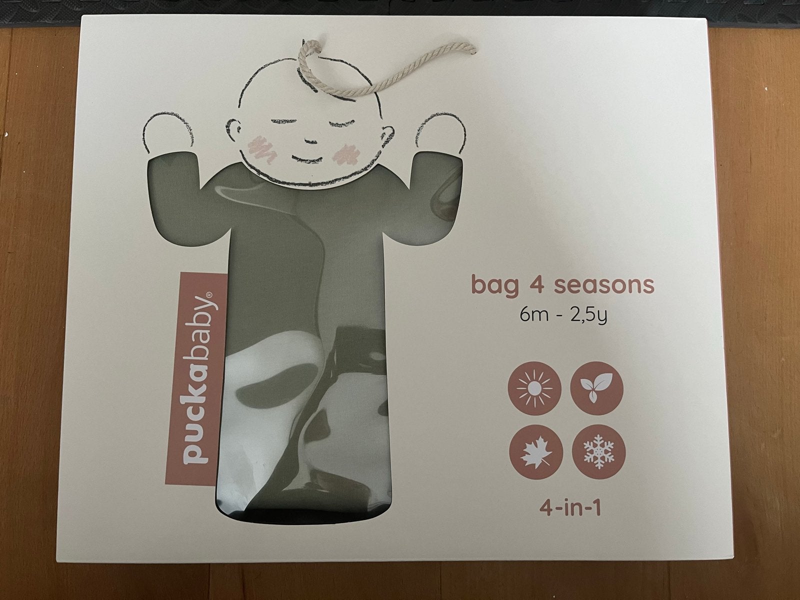 Puckababy 4 seizoenen slaapzak 6m - 2,5j, Ophalen of Verzenden, Nieuw, Jongetje of Meisje