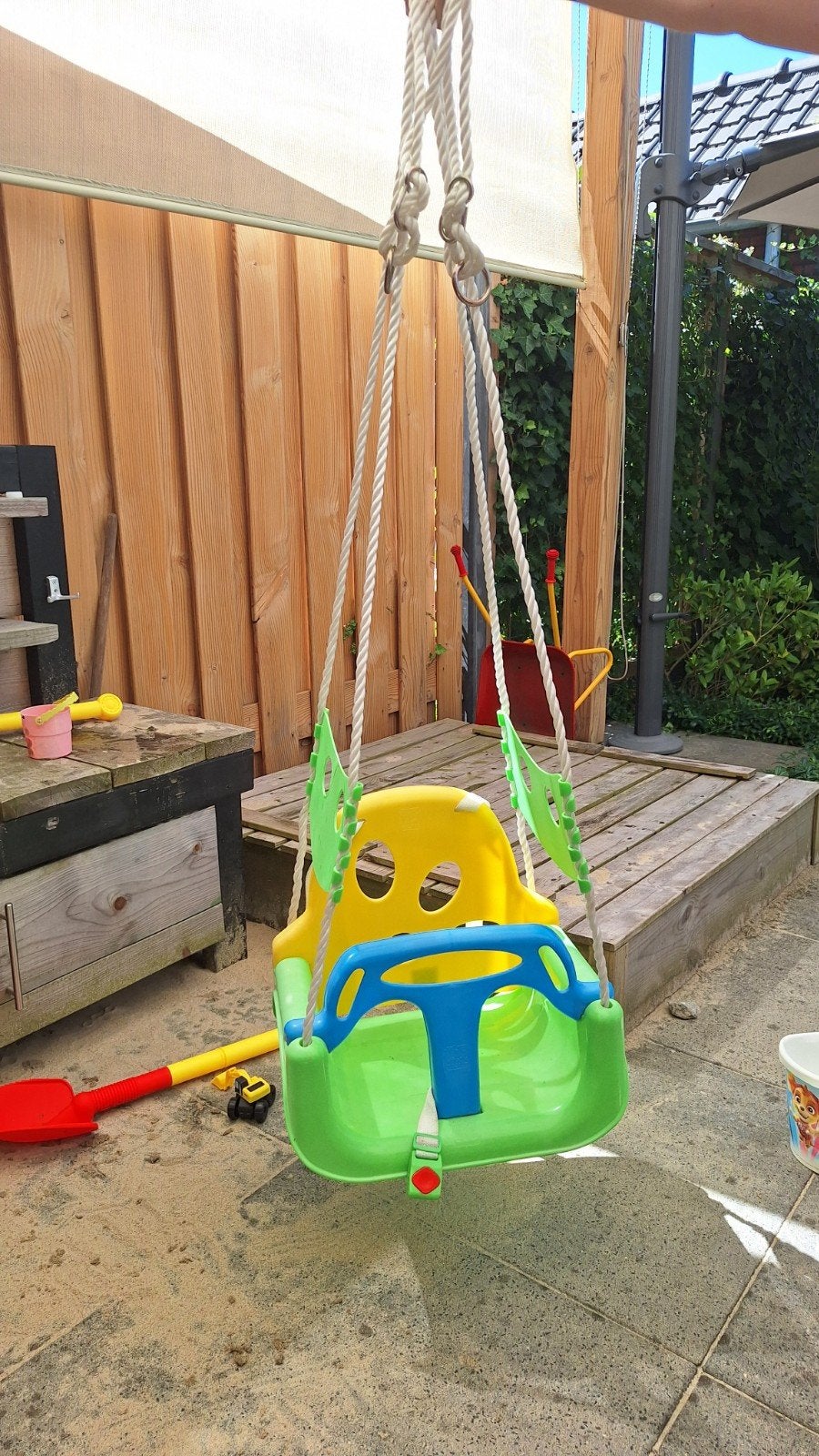 Babyschommel / Meegroeischommel, Kinderen en Baby's, Speelgoed | Buiten | Speeltoestellen, Ophalen, Gebruikt, Schommel
