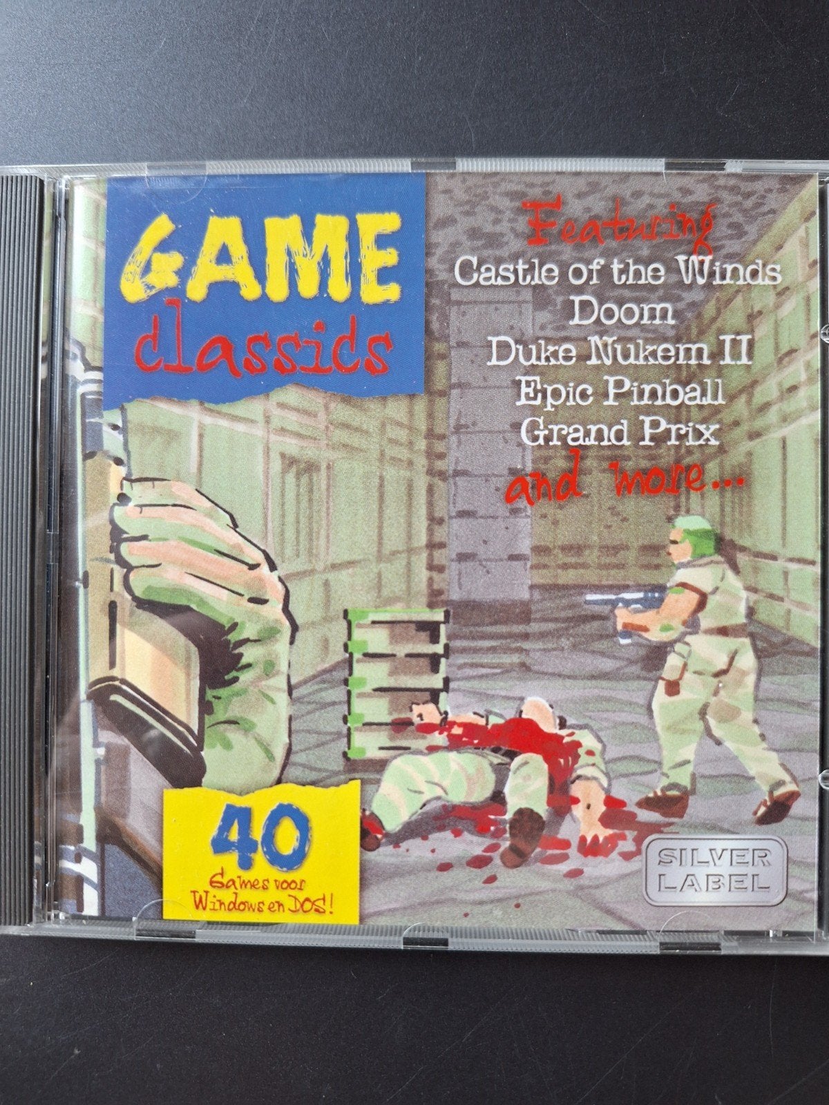 Game Classics - 40 games voor Windows en DOS, Gebruikt, Overige genres, 1 speler, Eén computer