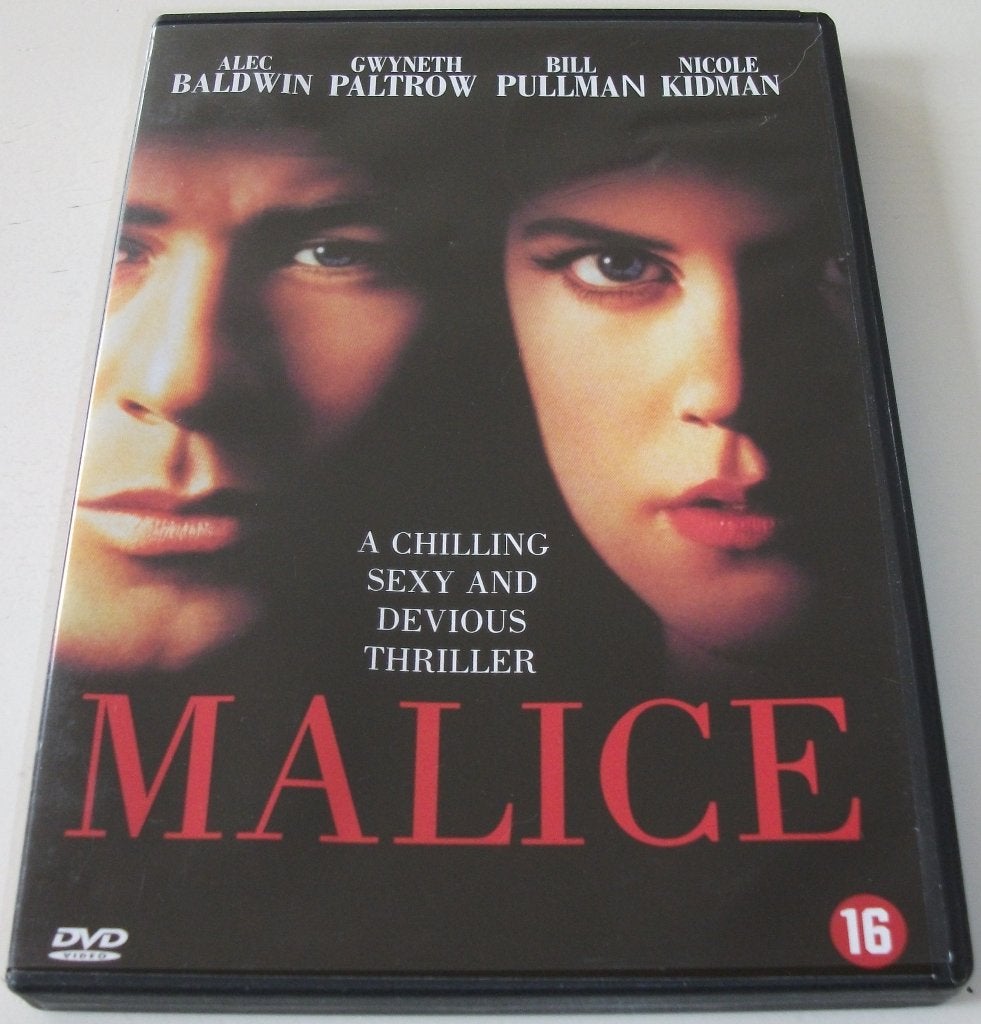 Dvd *** MALICE *** A Chilling Sey and Devious Thriller, Vanaf 16 jaar, Ophalen of Verzenden, Zo goed als nieuw, Overige genres
