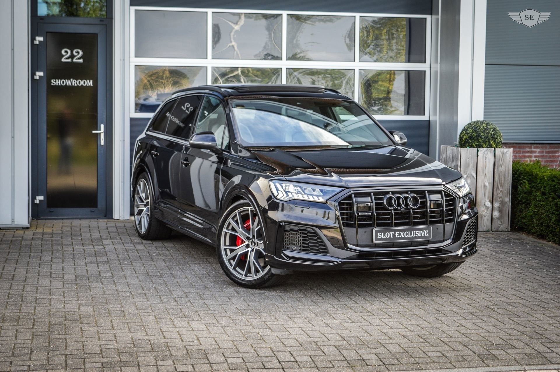 Audi Q7 55TFSIe|QUATTRO|COMPETITION|RS-SEATS|B&O|MASSAGE|PAN, Auto's, Dealer onderhouden, Gebruikt, Euro 6, 2995 cc