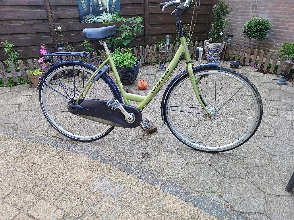 damen fiets met 3 versneligen   gazelle, Versnellingen, Ophalen of Verzenden, Zo goed als nieuw, 50 tot 53 cm