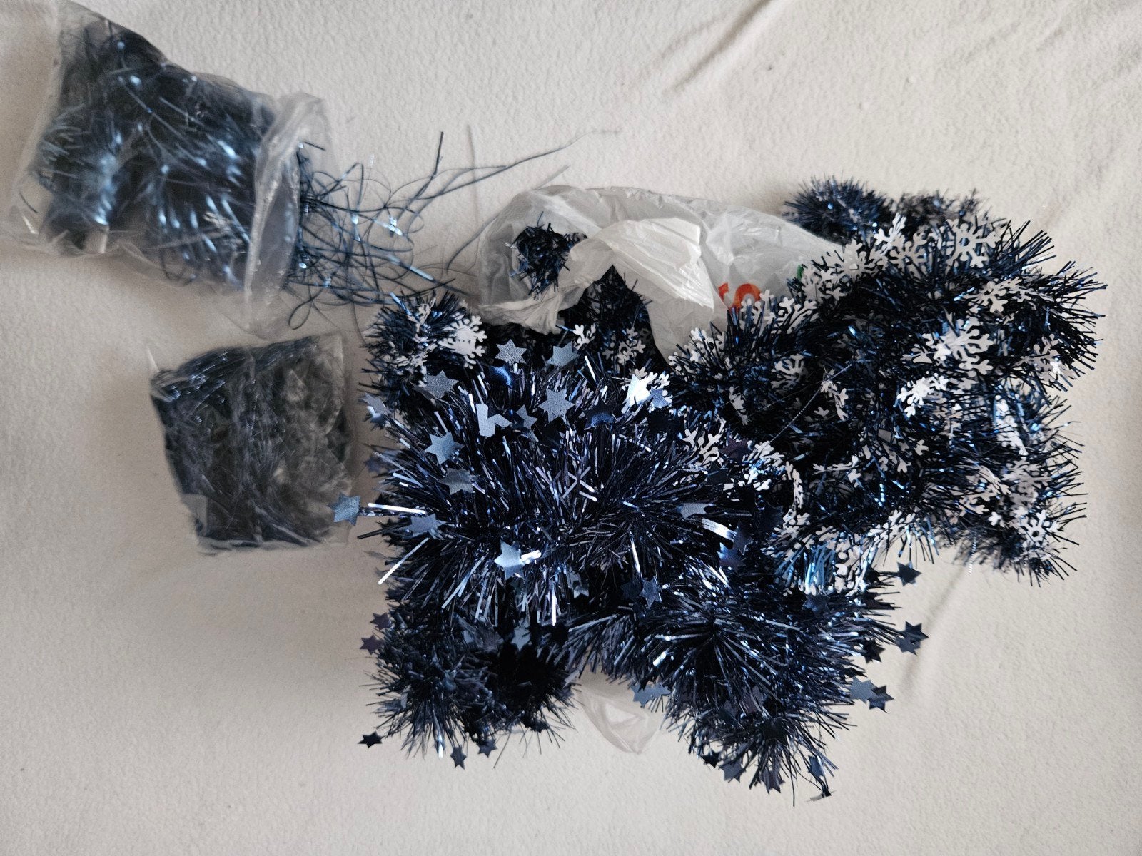 kerstballen Blauw, Ophalen, Zo goed als nieuw