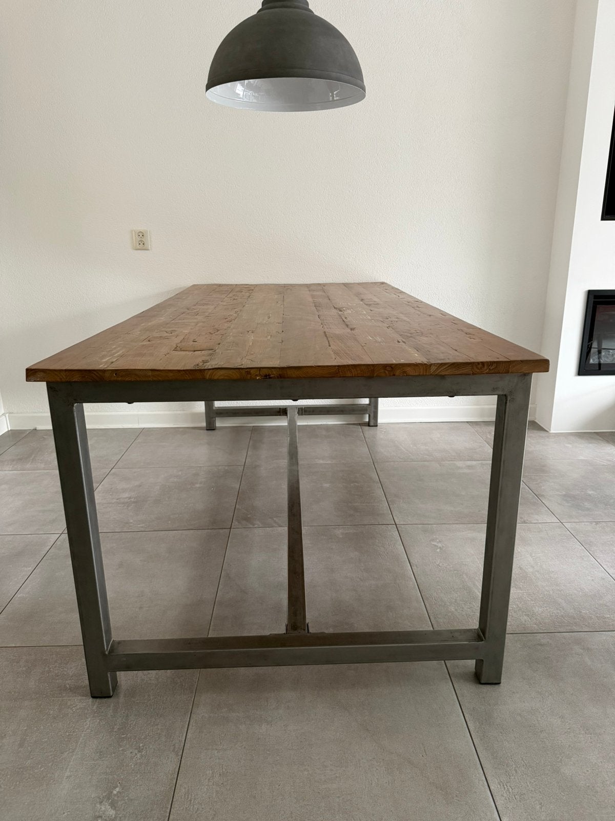 Eettafel   200x100 cm, Huis en Inrichting, Tafels | Eettafels, Ophalen, Gebruikt, 200 cm of meer, 50 tot 100 cm