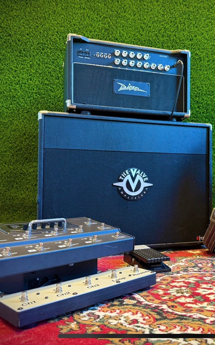 Diezel schmidt + optioneel The Valve 2x12, Muziek en Instrumenten, Ophalen, Gebruikt, Gitaar, Minder dan 50 watt