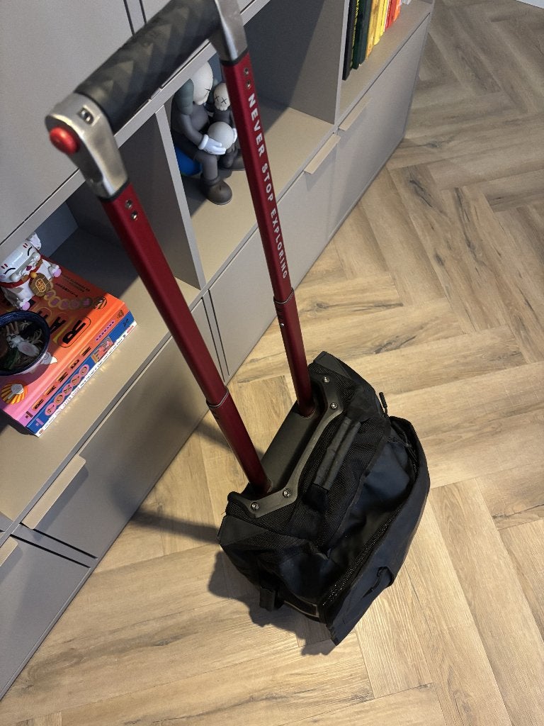 The North Face Rolling Thunder Trolley Reistas Koffer 33L, Uitschuifbare handgreep, Gebruikt, Minder dan 50 cm, Ophalen of Verzenden