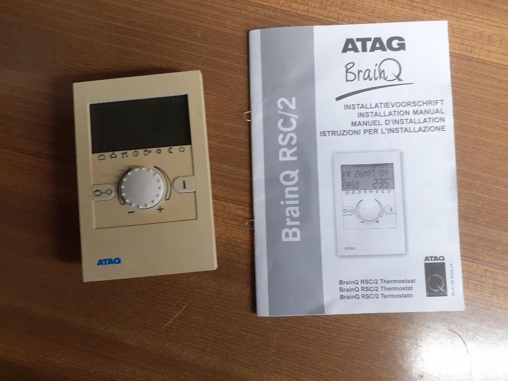 Atag kamerthermostaat, Ophalen, Gebruikt