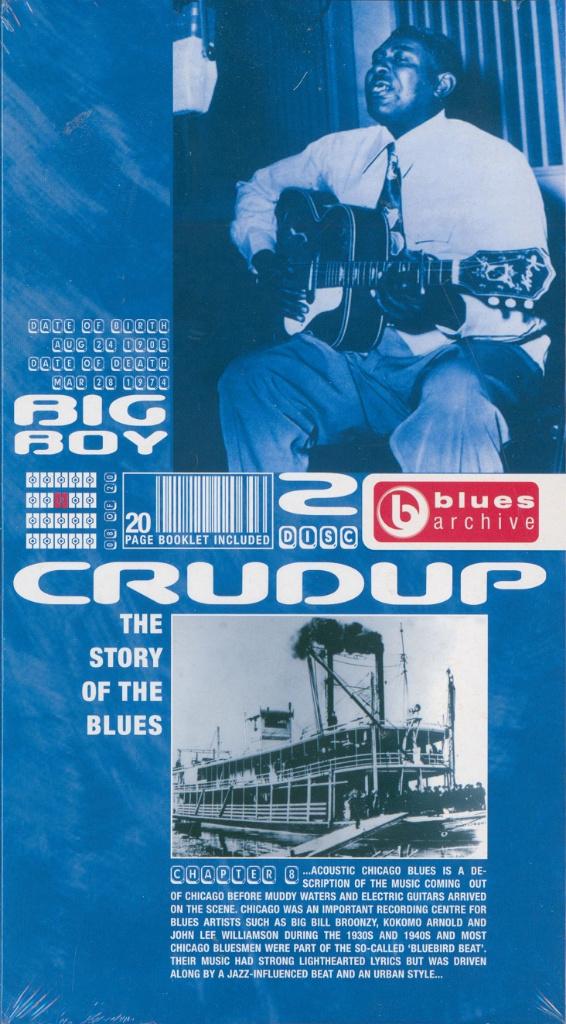 BLUES ARCHIVE ARTHUR "BIG BOY" CRUDUP 2 CD BOX SET, Verzenden, 1980 tot heden, Boxset, Blues