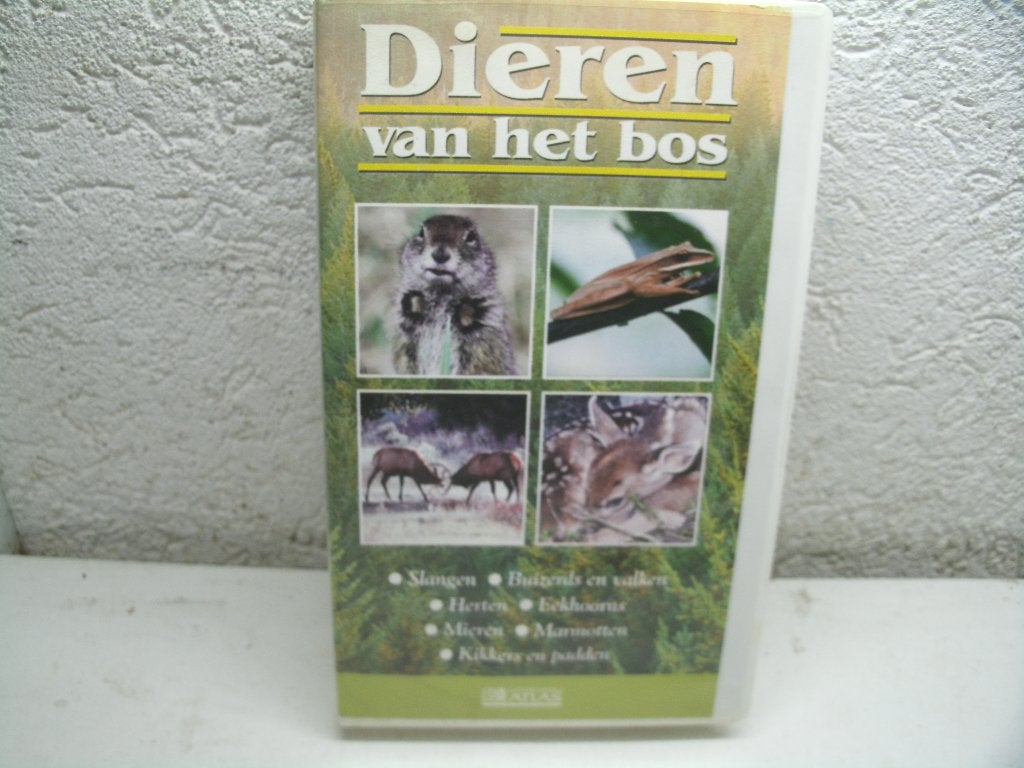 vhs 157a dieren van het bos, Alle leeftijden, Ophalen of Verzenden