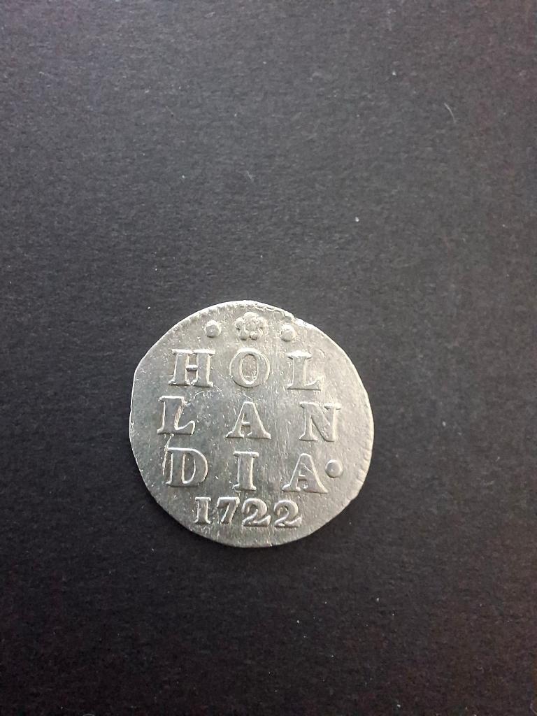dubbele stuiver holland 1722, Vóór koninkrijk, Verzenden, Zilver, Overige waardes