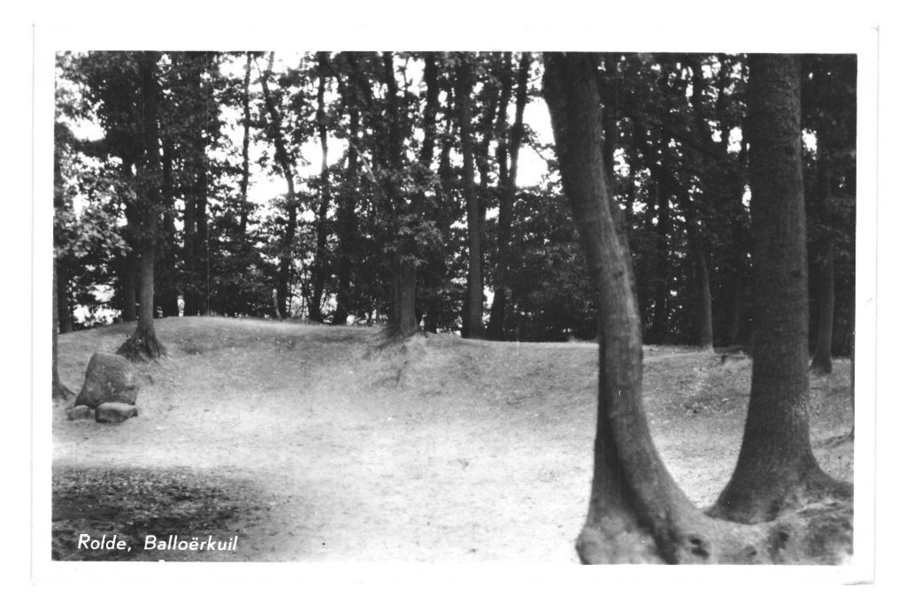 950030 Rolde Drenthe Balloërkuil 1955 Onbeschreven, Ophalen of Verzenden, 1940 tot 1960, Ongelopen, Drenthe