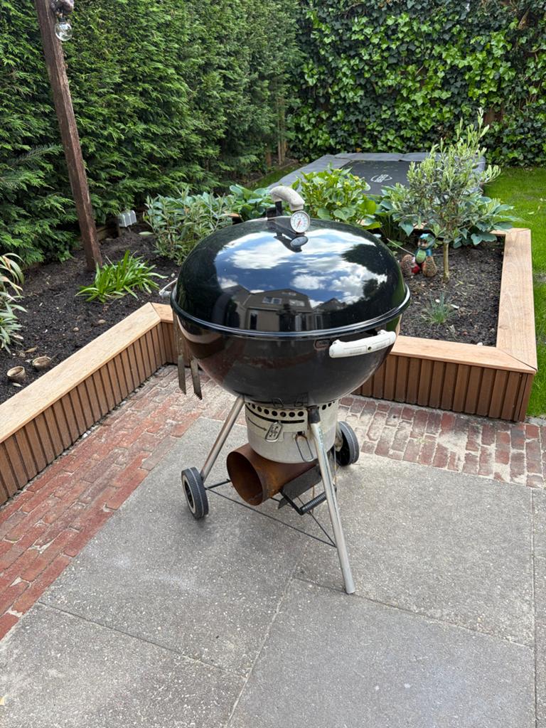 Weber bbq 57cm, Ophalen, Gebruikt