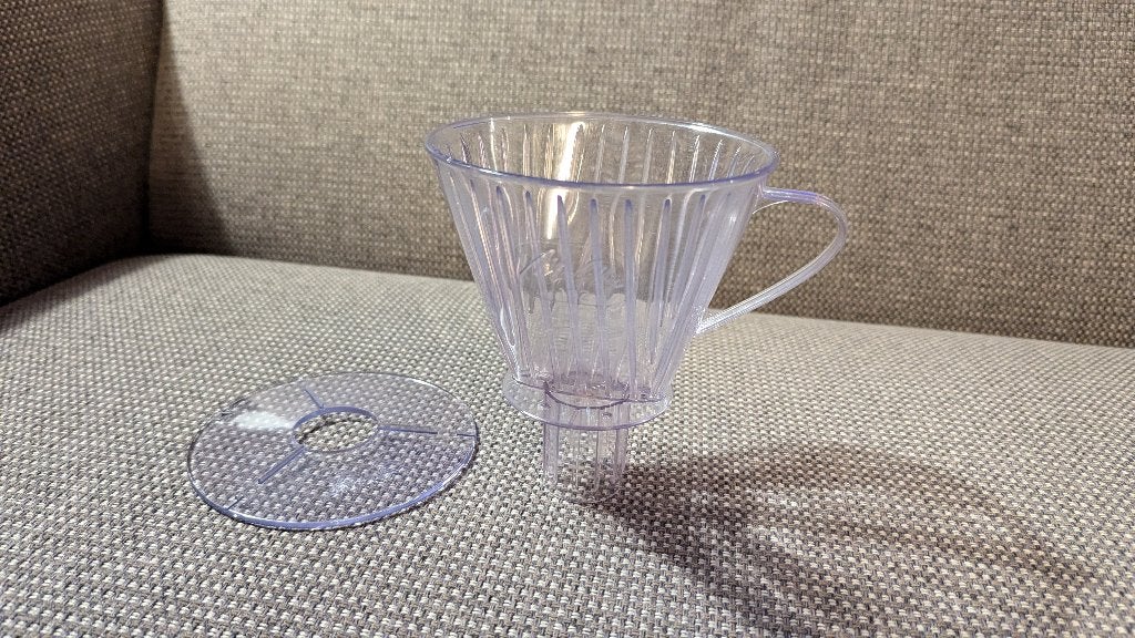 Melitta koffiefilter opzetstuk opschenkfilter 102, Ophalen of Verzenden, Zo goed als nieuw