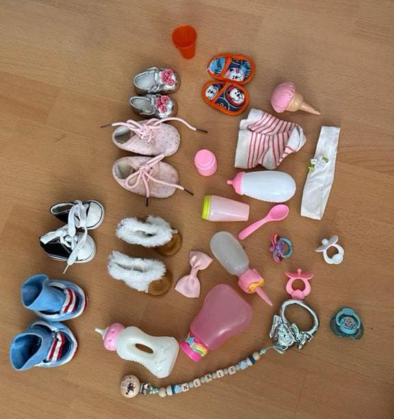 Verschillende leuke poppen accessoires, Ophalen, Gebruikt, Babypop