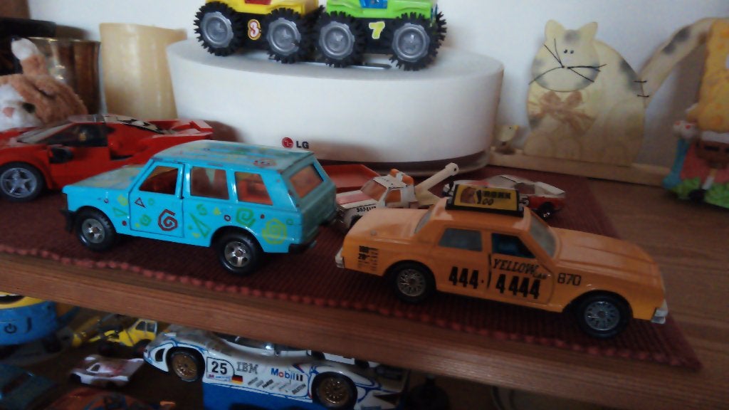 majorette range rover chevrolet impala, Ophalen of Verzenden, Gebruikt, Auto, Overige merken