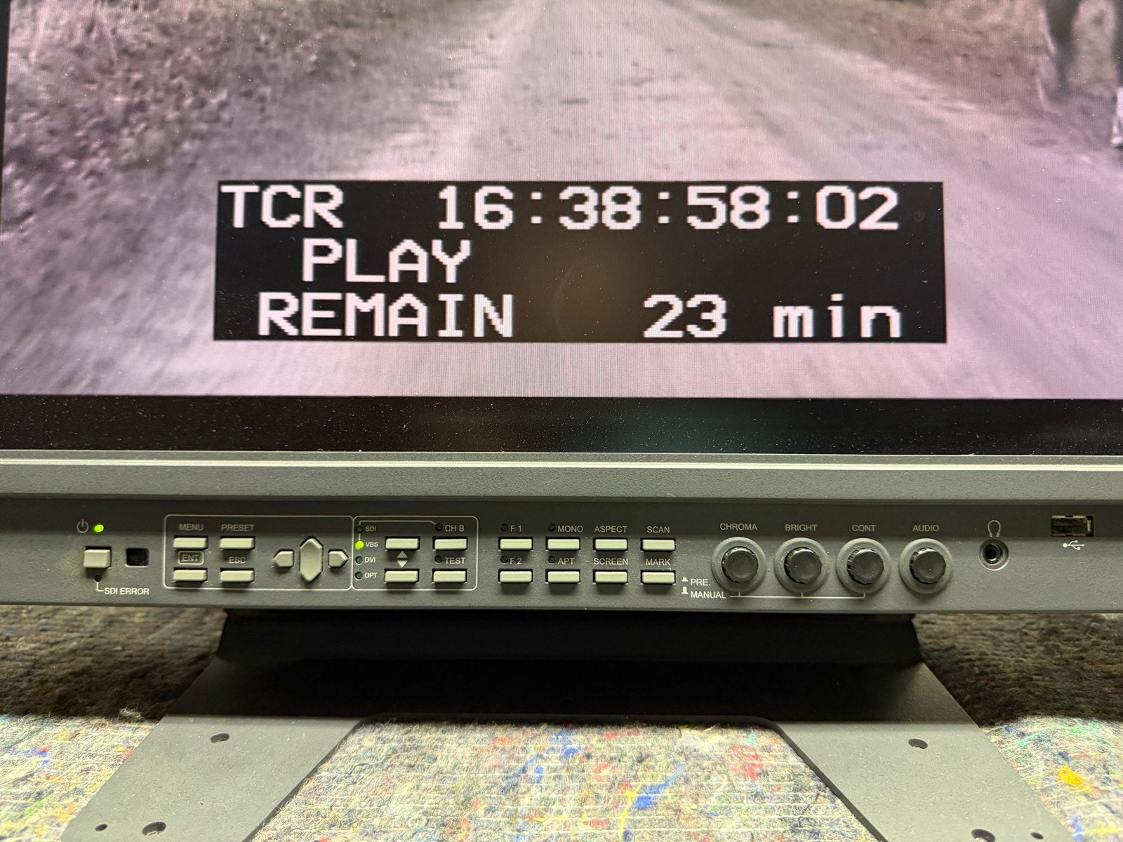 Ikegami HLM-2450WB Professionele HD-Sdi Broadcast Monitor, Ophalen of Verzenden, Gebruikt