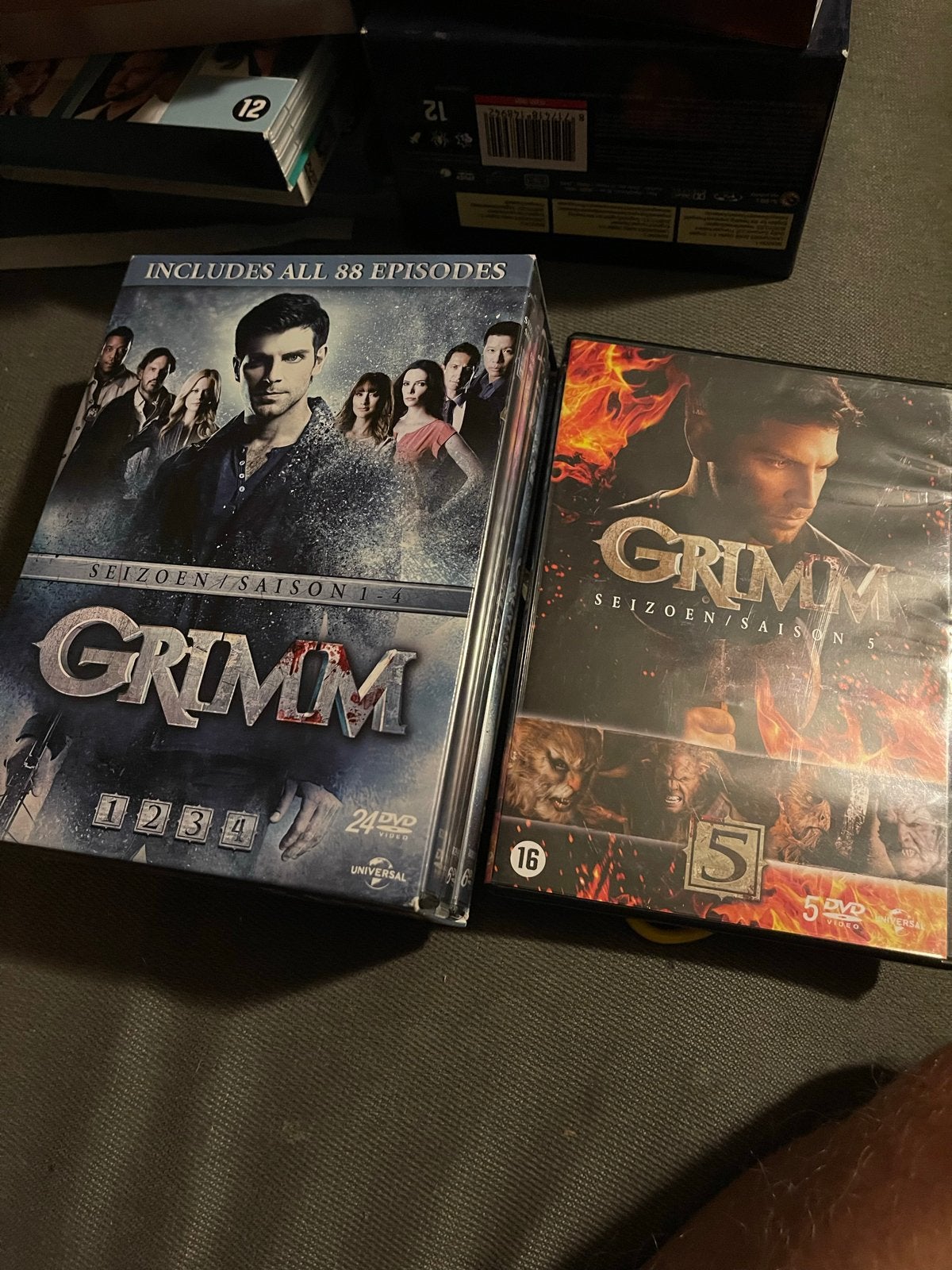 Grimm Complete Series DVD Boxset Seizoen 1-6, Engels, Vanaf 16 jaar, Nederlands, Ophalen of Verzenden