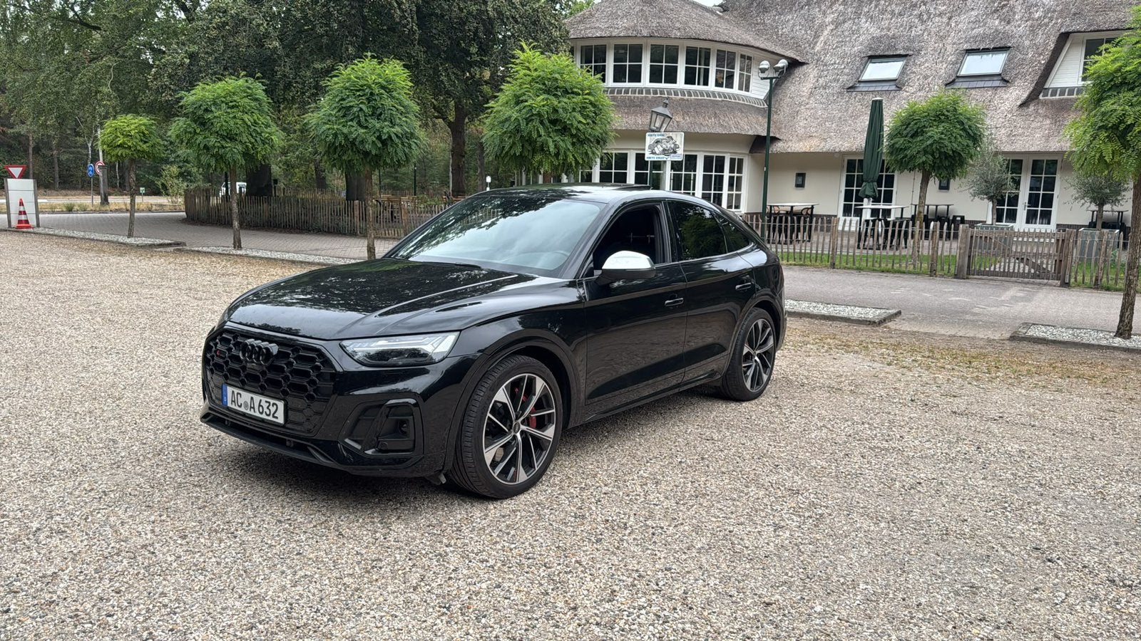 Audi SQ5 Sportback, 3.0TDI 342 pk Quattro luchtvering pano, Auto's, Audi, Automaat, Zwart, Leder, Bedrijf