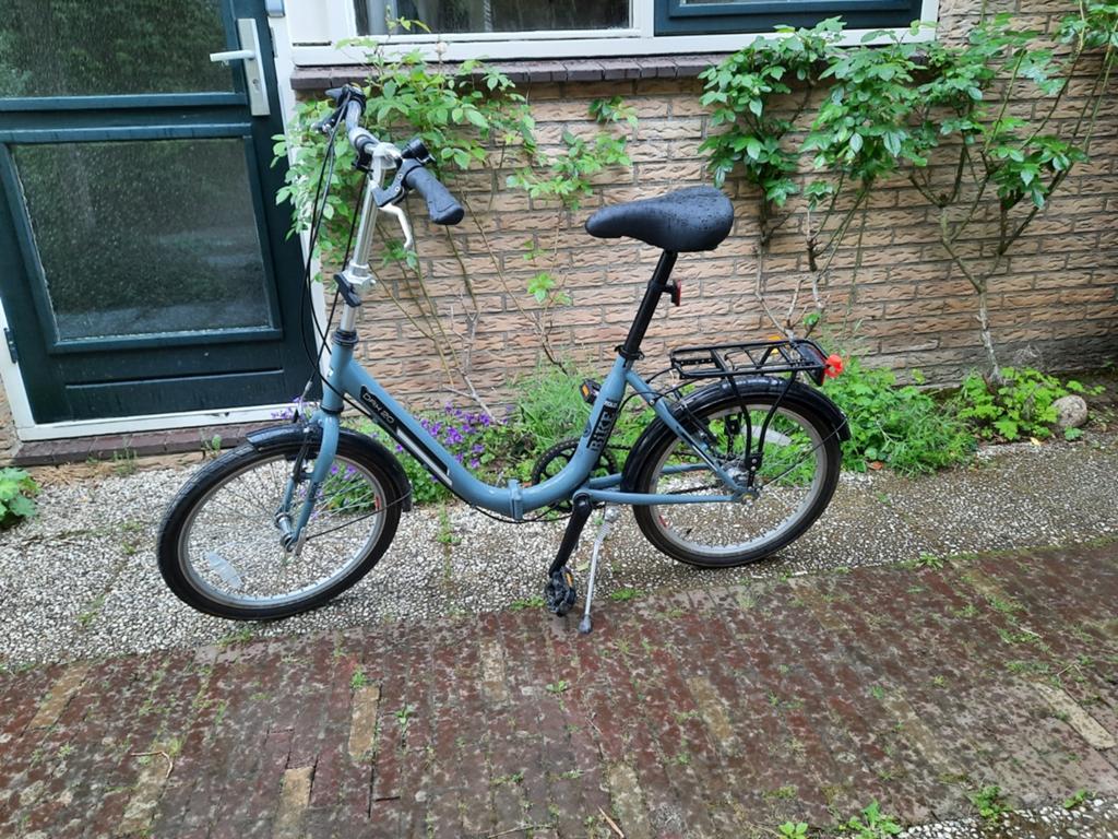 Vouwfiets Dax 20 inch - Handig en Compact, Fietsen en Brommers, Gebruikt, Velgrem, Ophalen, Overige merken